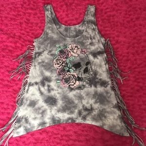 NWOT | Rose Skull Tank 🌹